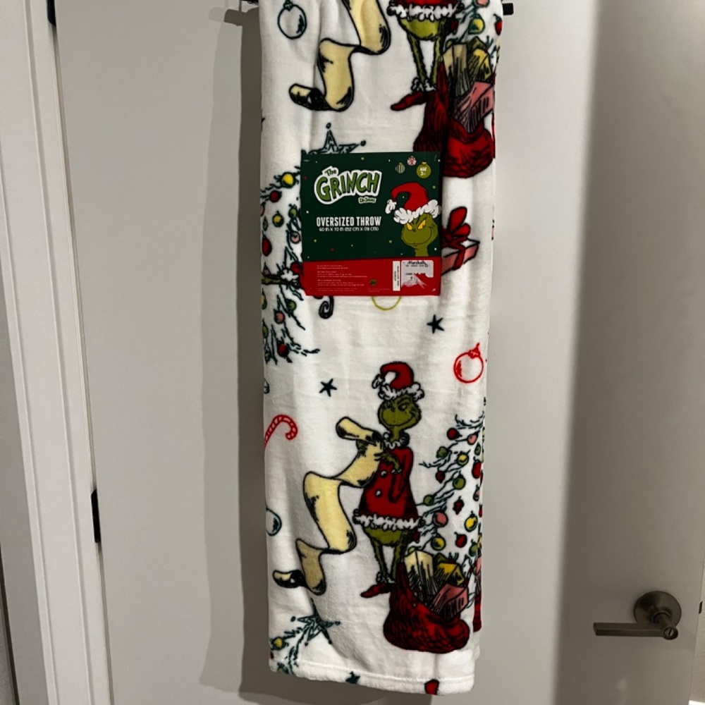 Grinch Blanket